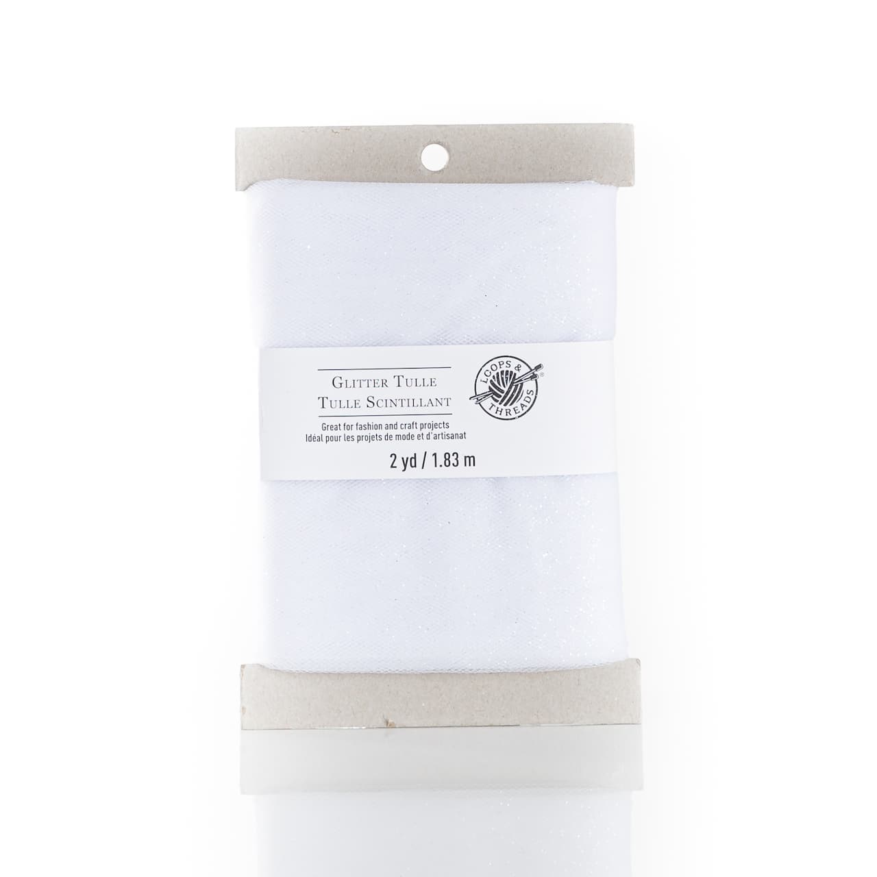 12 Pack: Glitter Tulle Bundle by Loops & Threads®